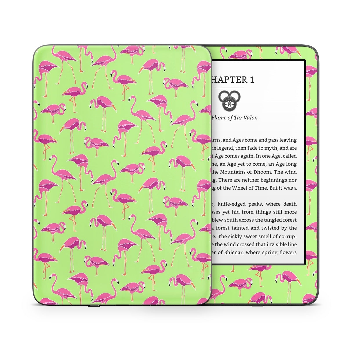 Flamingo Day - Amazon Kindle Skin