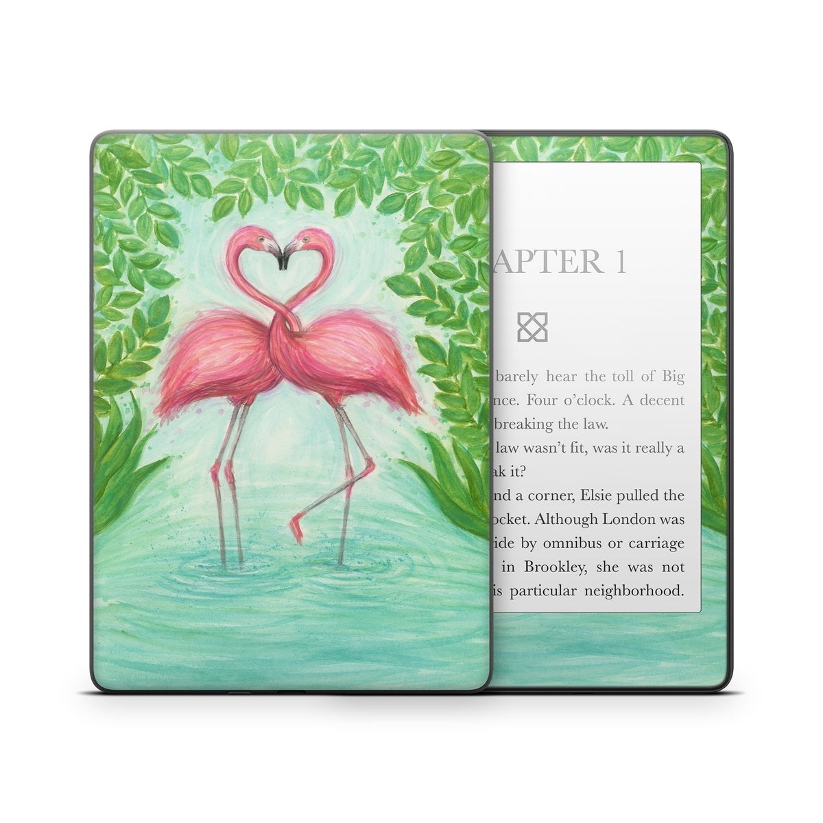 Flamingo Love - Amazon Kindle Skin