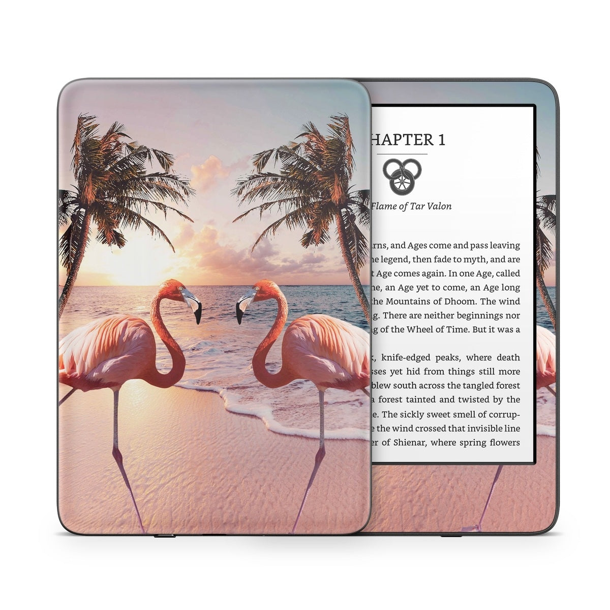 Flamingo Palm - Amazon Kindle Skin