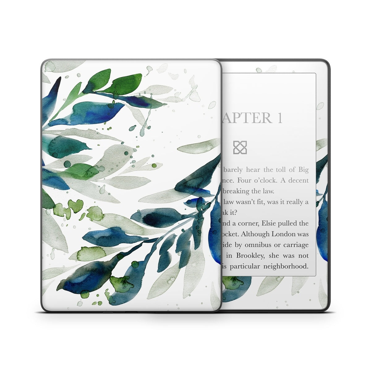 Floating Leaves - Amazon Kindle Skin