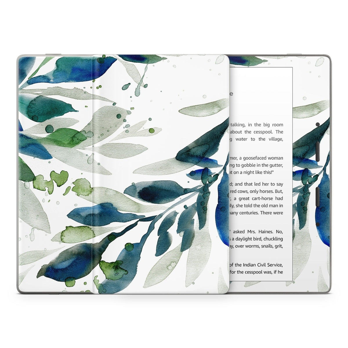 Floating Leaves - Amazon Kindle Skin