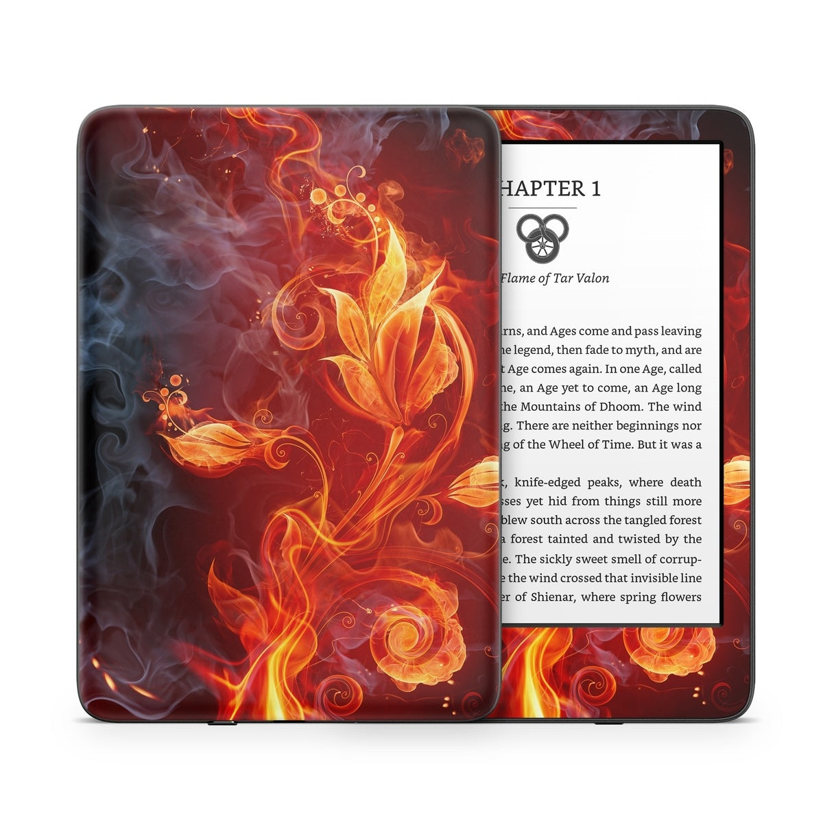 Flower Of Fire - Amazon Kindle Skin