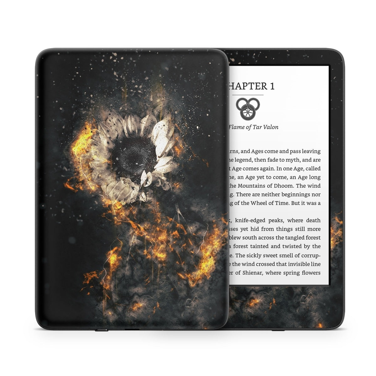 Flower Fury - Amazon Kindle Skin