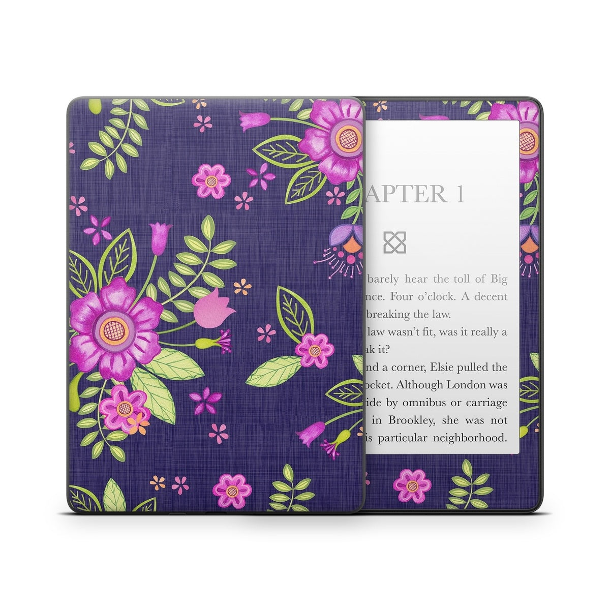 Folk Floral - Amazon Kindle Skin