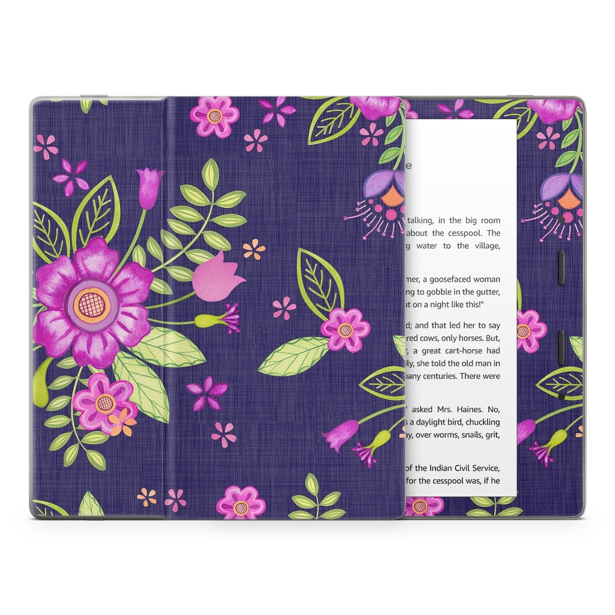 Folk Floral - Amazon Kindle Skin