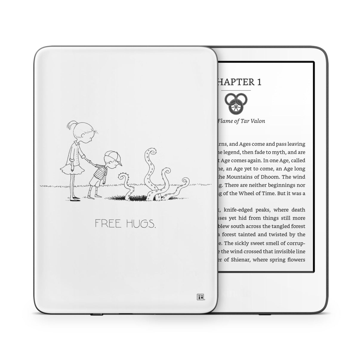 Free Hugs - Amazon Kindle Skin