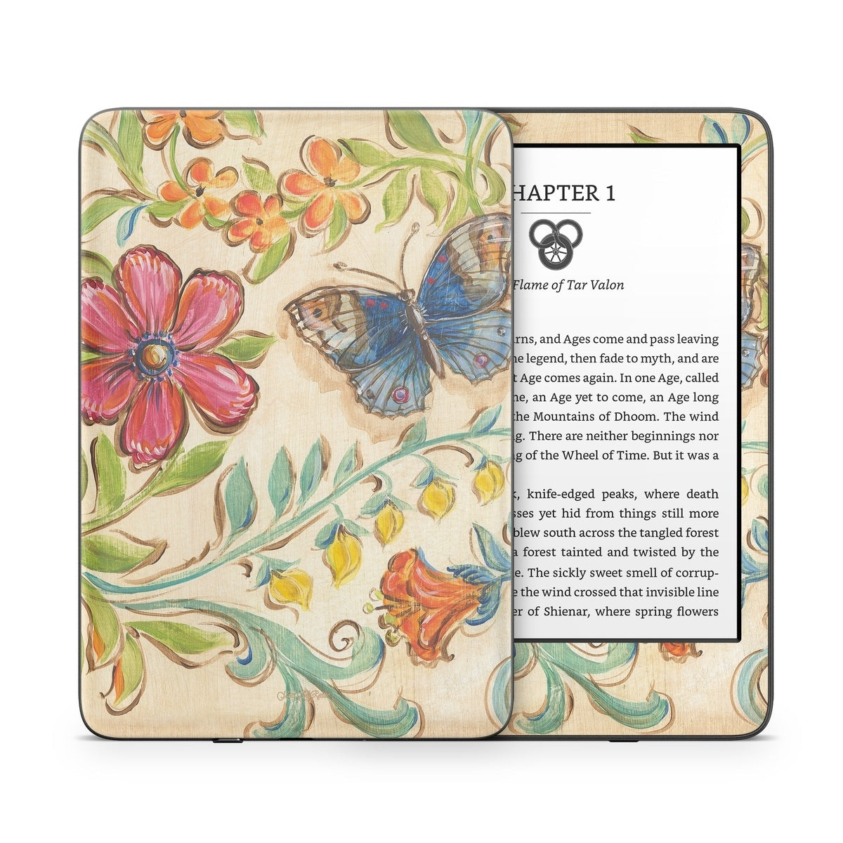 Garden Scroll - Amazon Kindle Skin