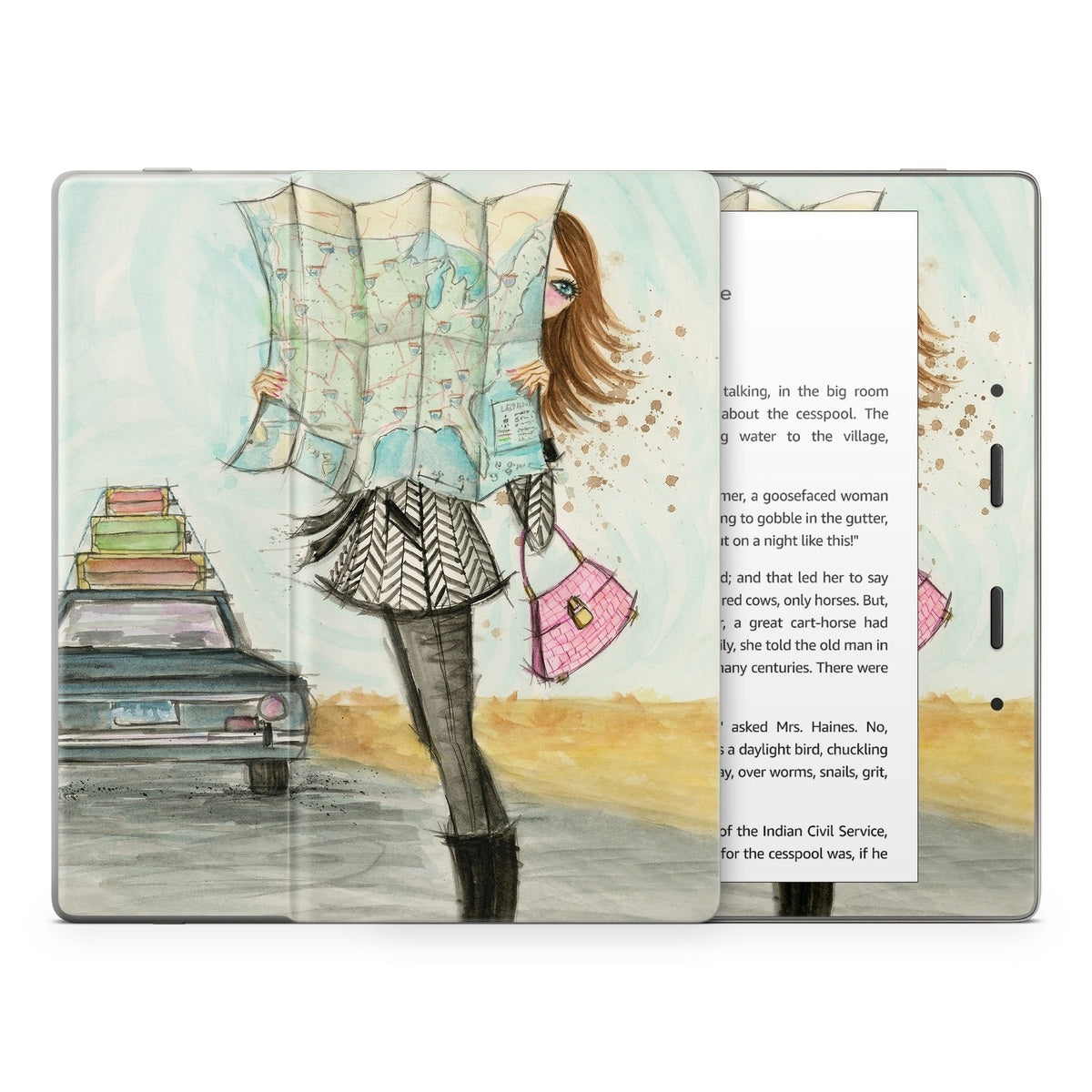 Getting There - Amazon Kindle Skin