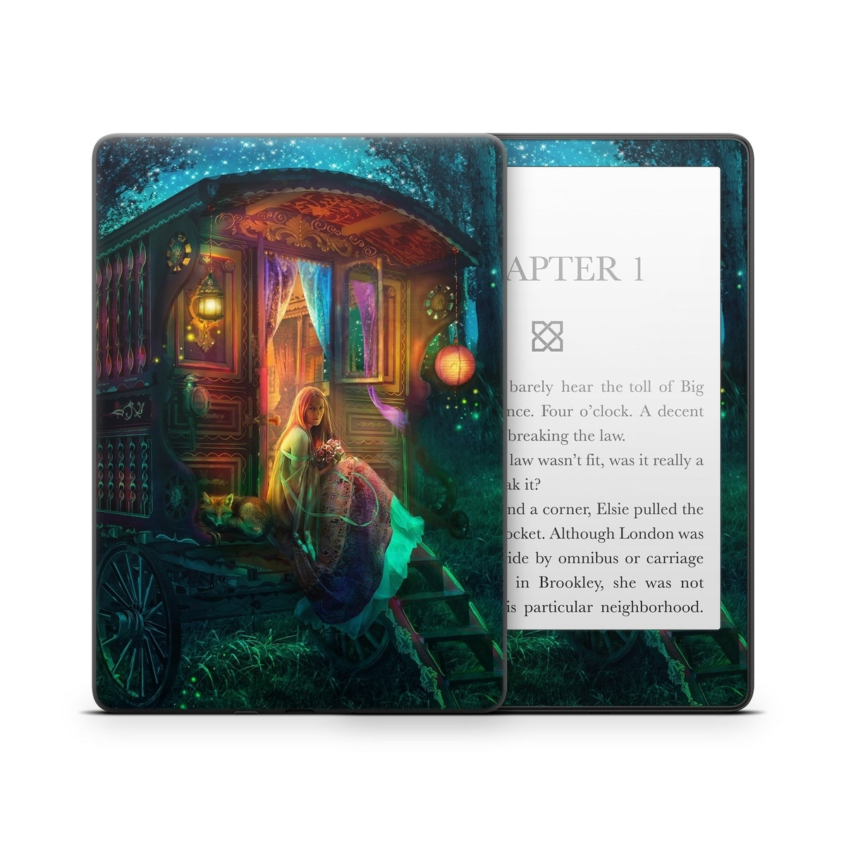 Gypsy Firefly - Amazon Kindle Skin