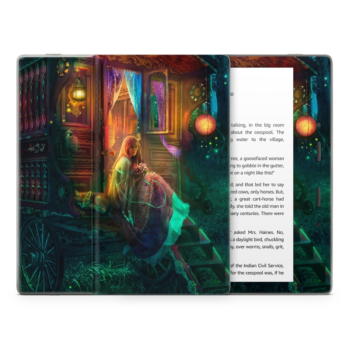 Gypsy Firefly - Amazon Kindle Skin