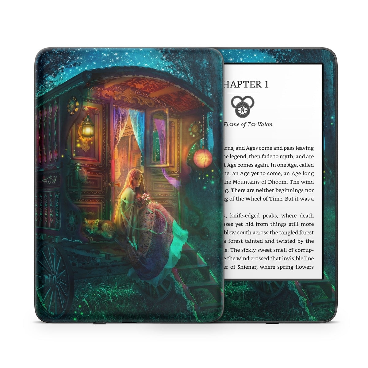 Gypsy Firefly - Amazon Kindle Skin