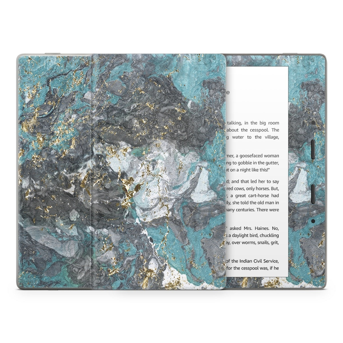 Gilded Glacier Marble - Amazon Kindle Skin