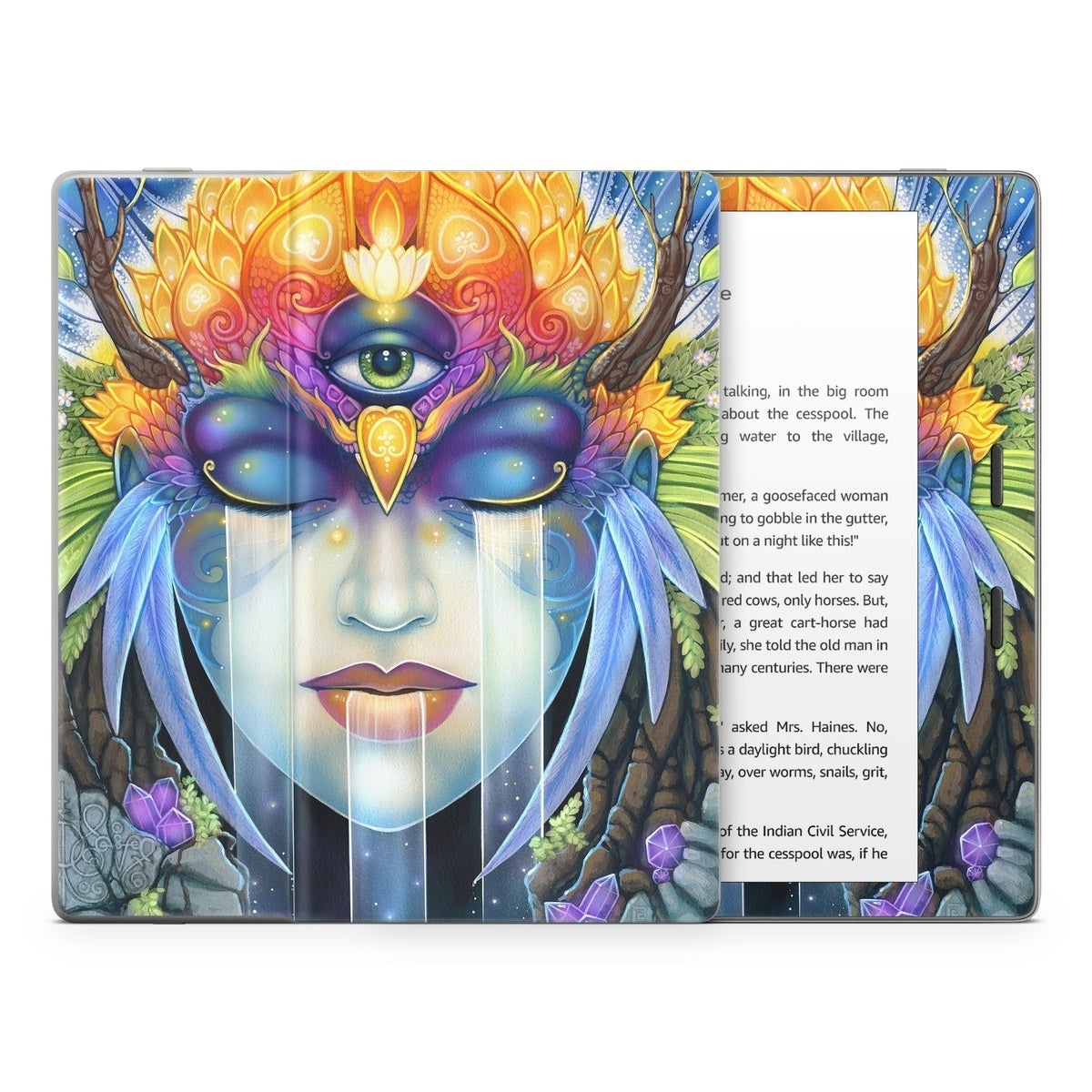 Gaia Goddess - Amazon Kindle Skin