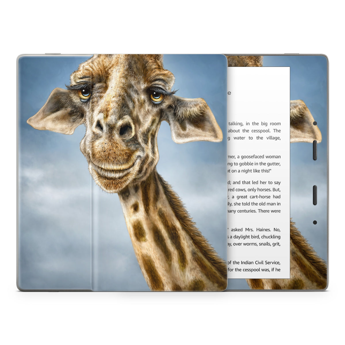 Giraffe Totem - Amazon Kindle Skin