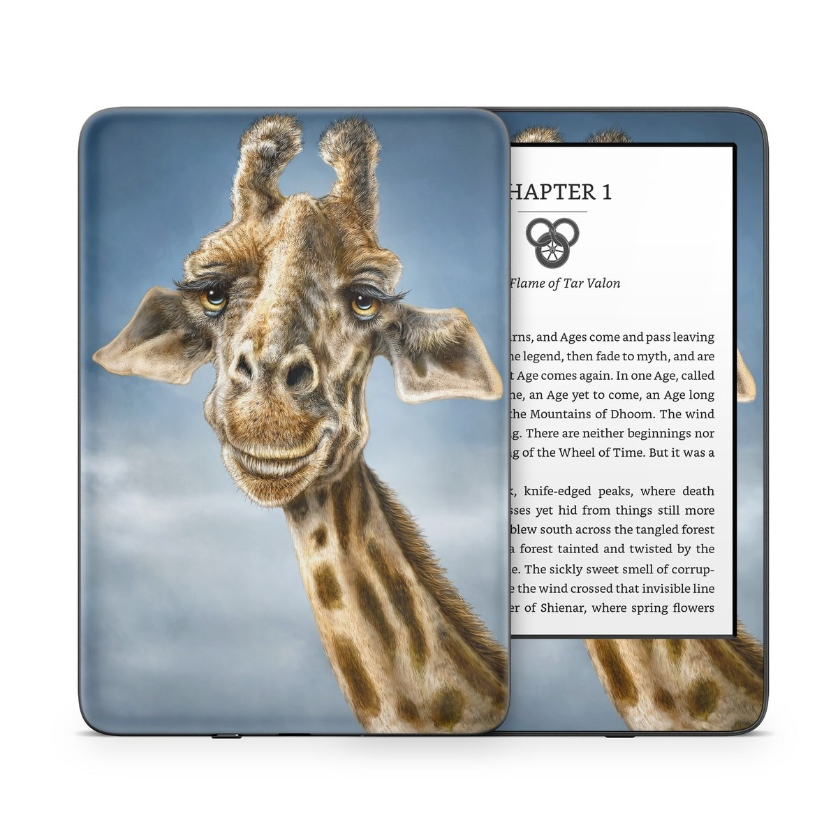 Giraffe Totem - Amazon Kindle Skin