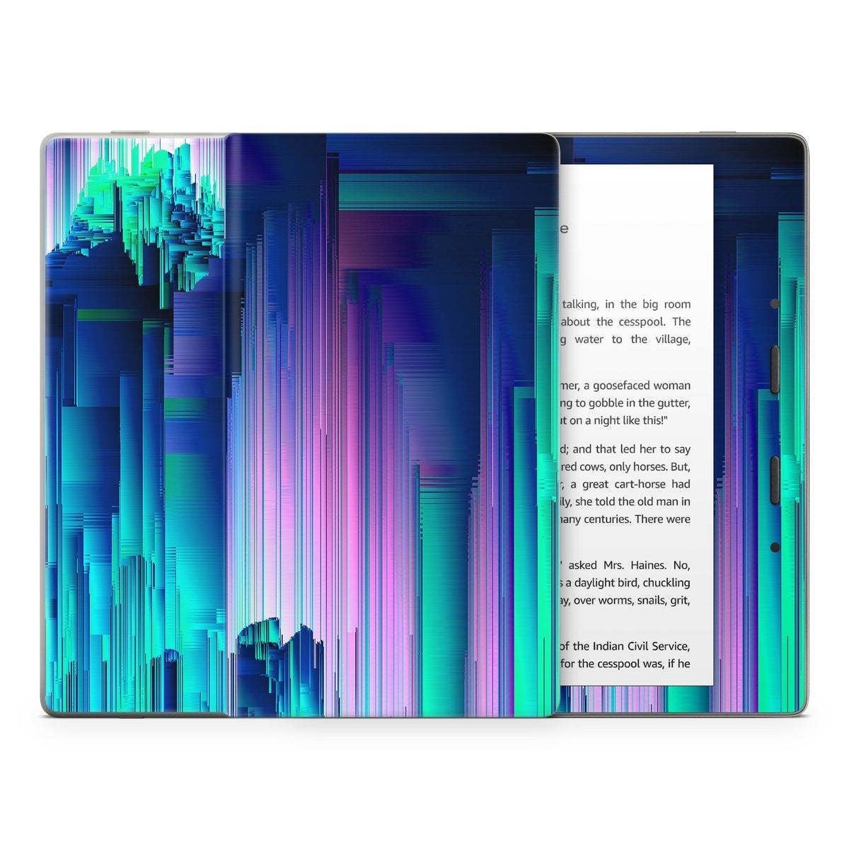 Glitch Trip - Amazon Kindle Skin