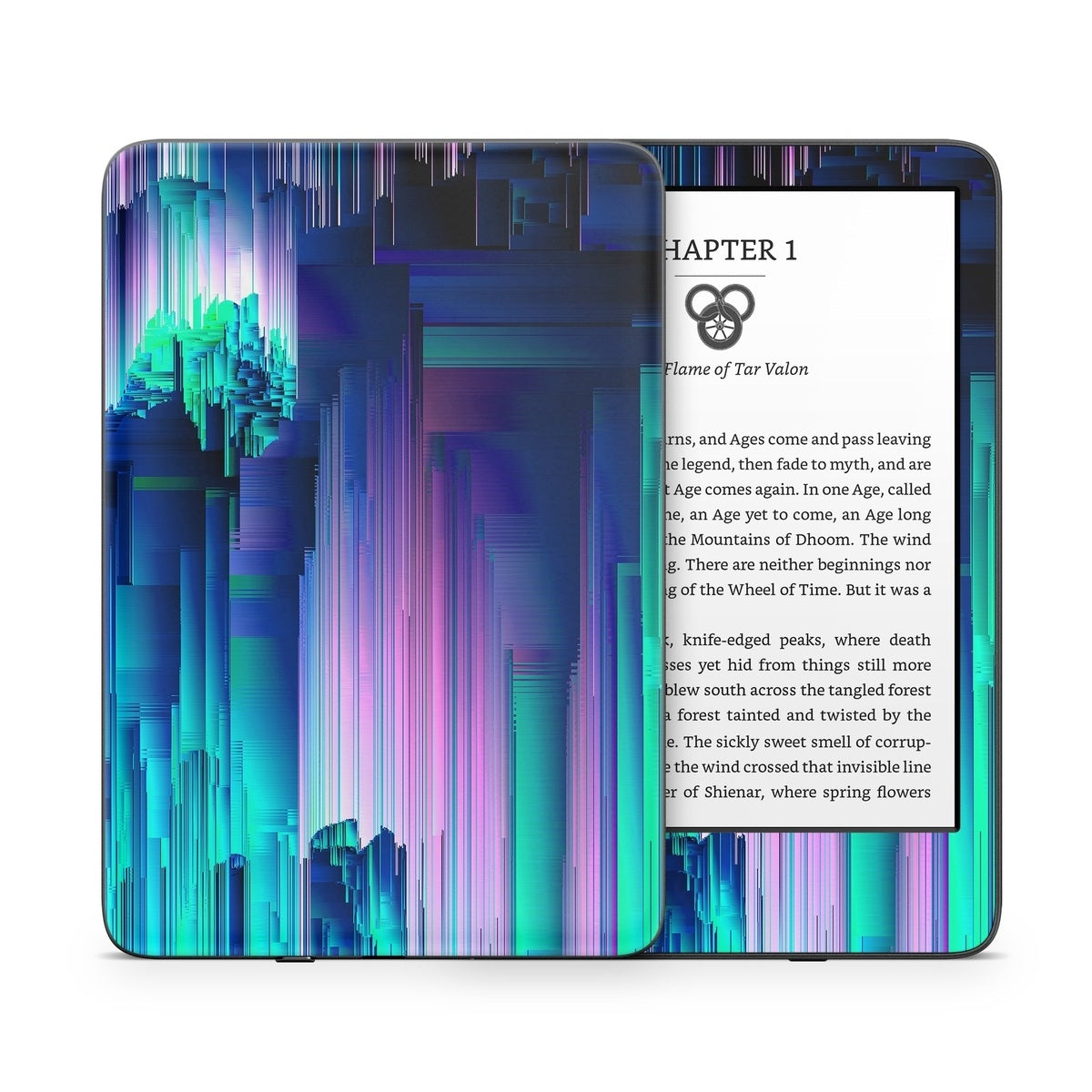 Glitch Trip - Amazon Kindle Skin