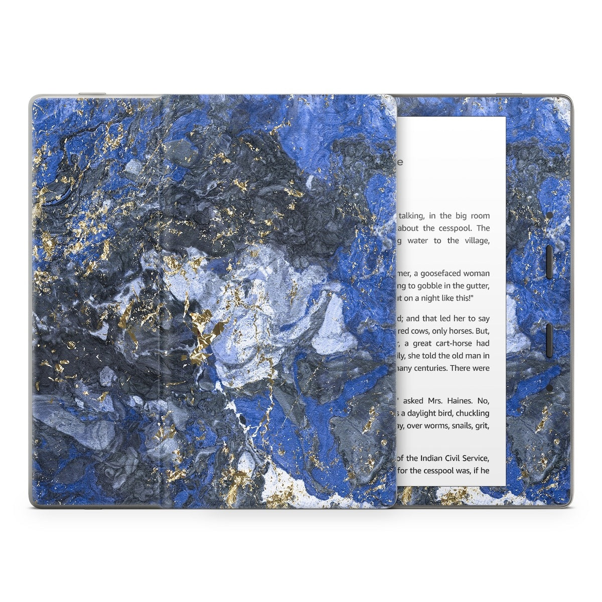 Gilded Ocean Marble - Amazon Kindle Skin