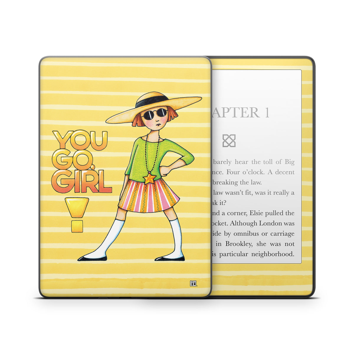 You Go Girl - Amazon Kindle Skin