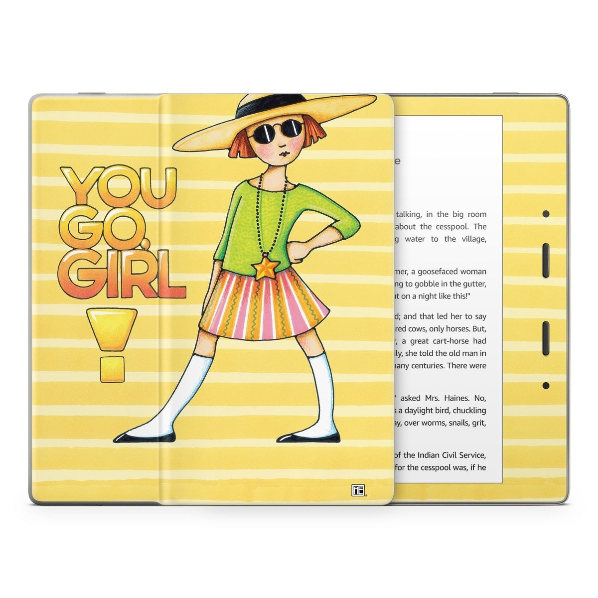 You Go Girl - Amazon Kindle Skin