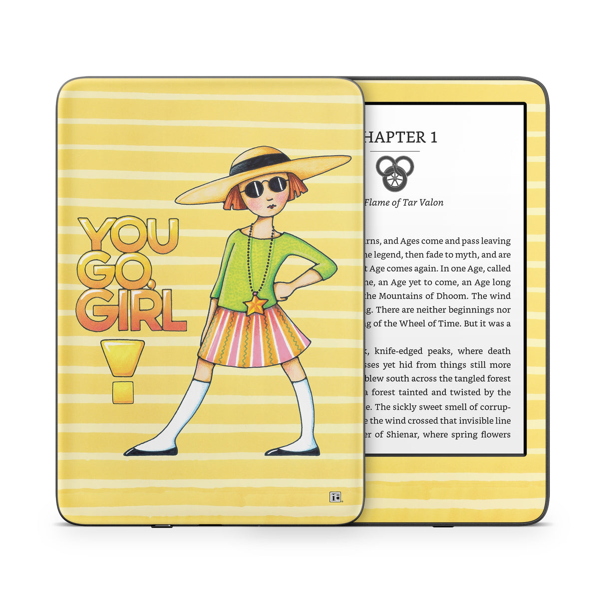 You Go Girl - Amazon Kindle Skin