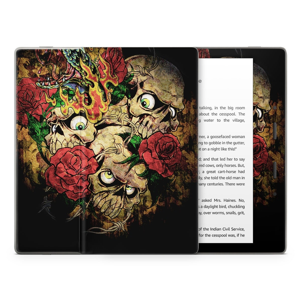 Gothic Tattoo - Amazon Kindle Skin