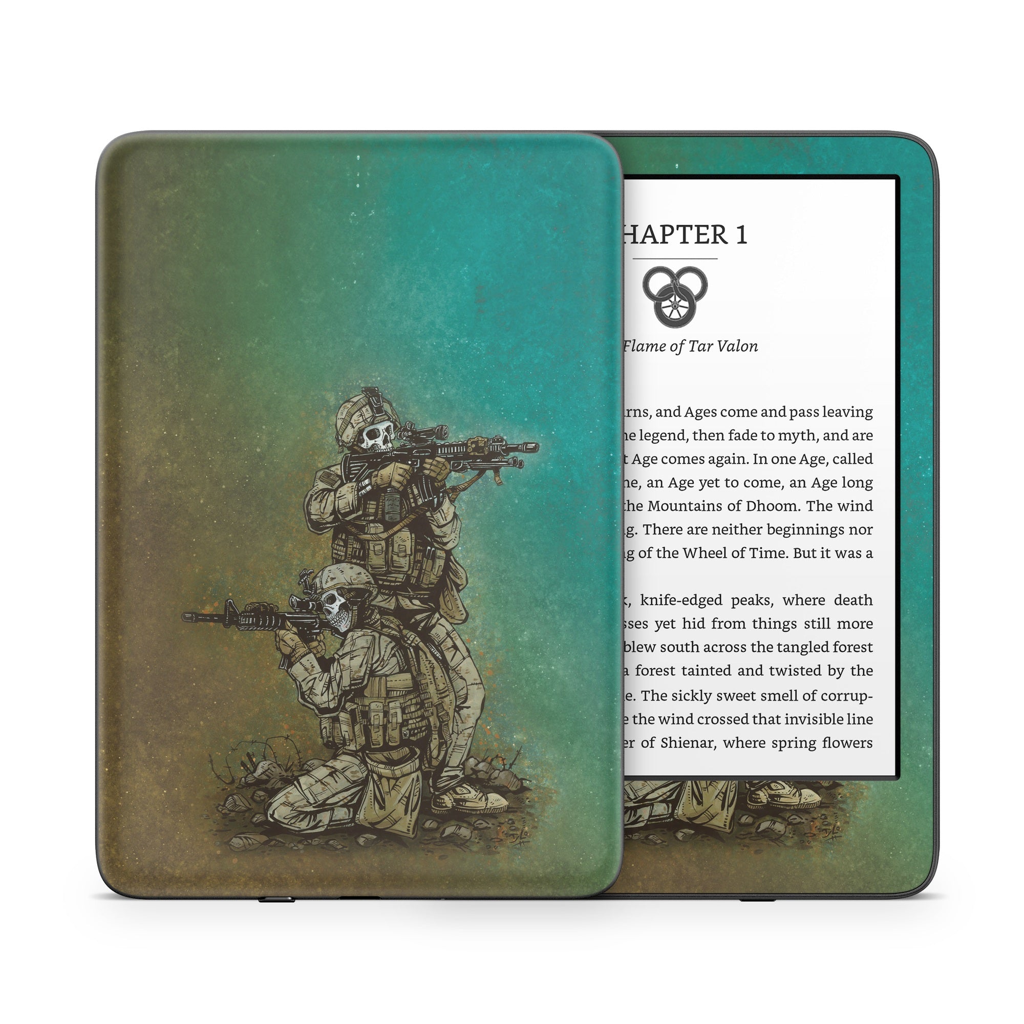 Got Your Six - Amazon Kindle Skin