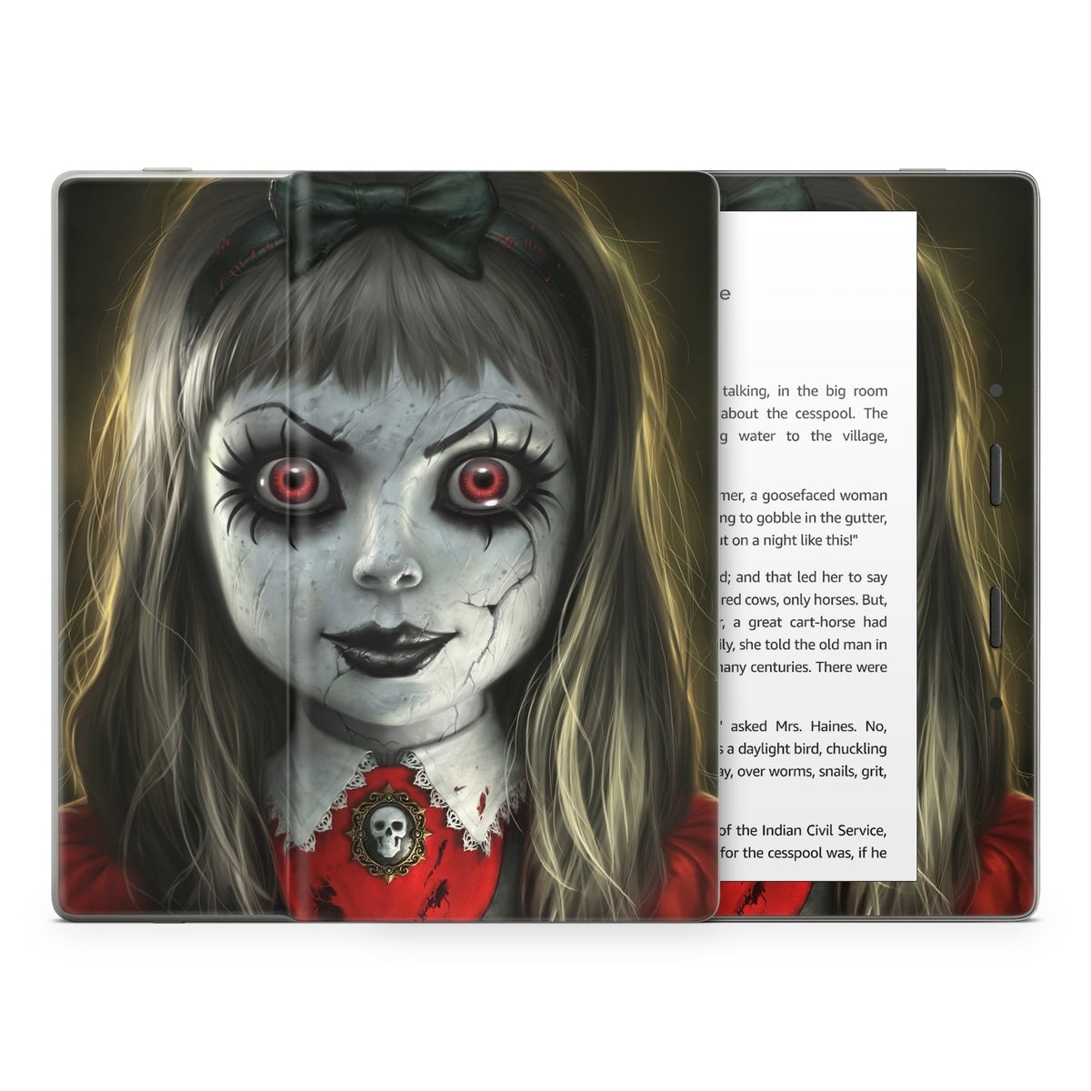 Haunted Doll - Amazon Kindle Skin