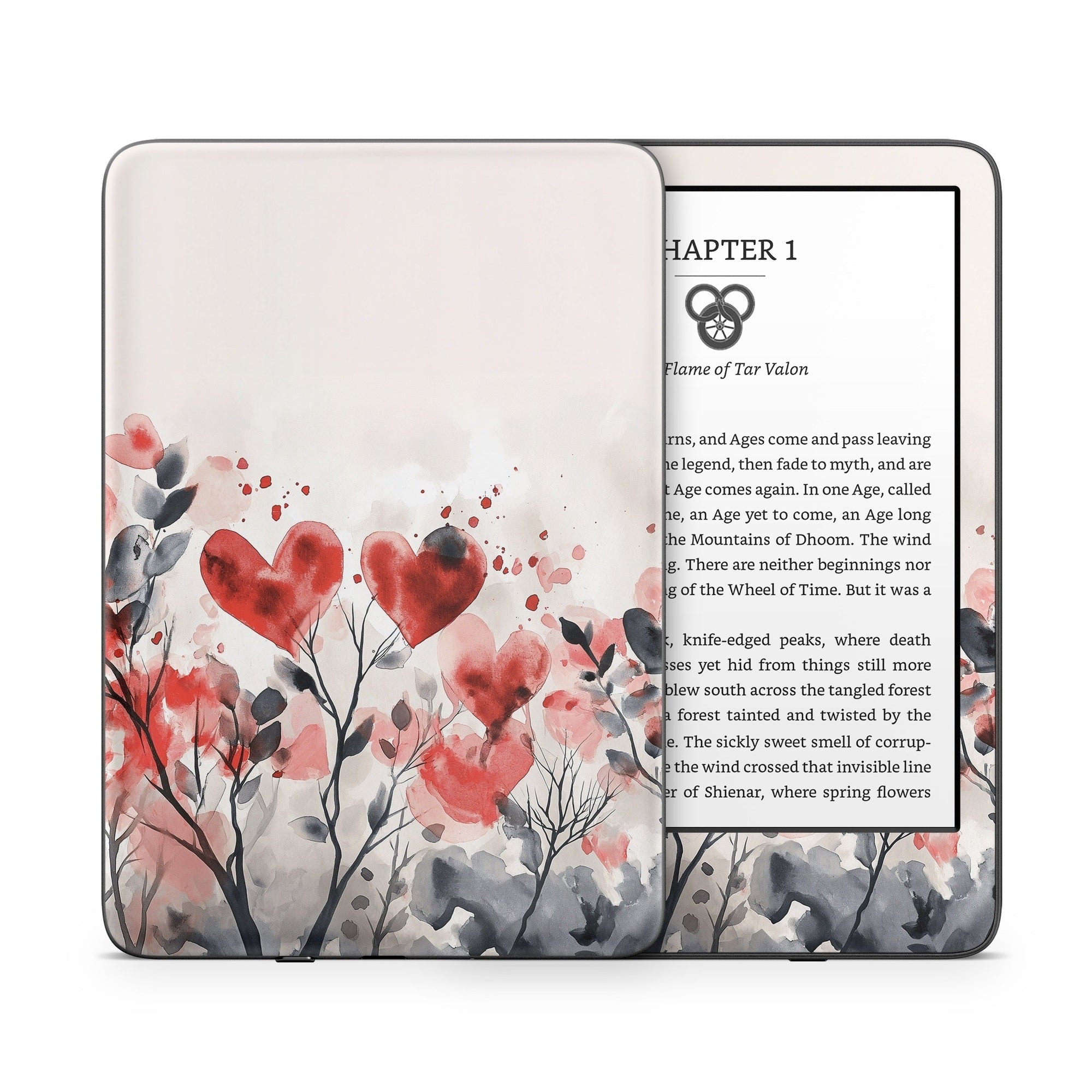 Heart Garden - Amazon Kindle Skin