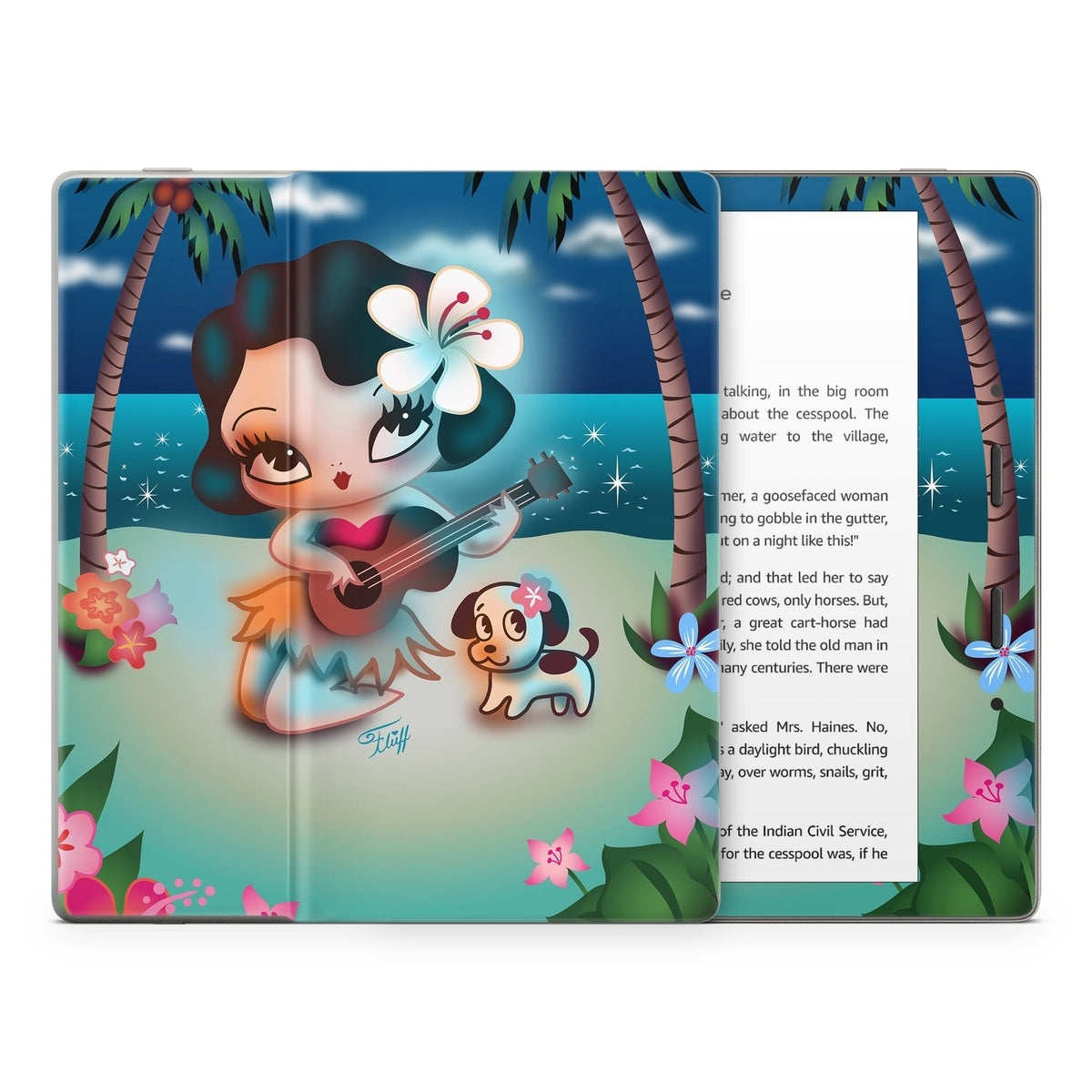 Hula Night - Amazon Kindle Skin