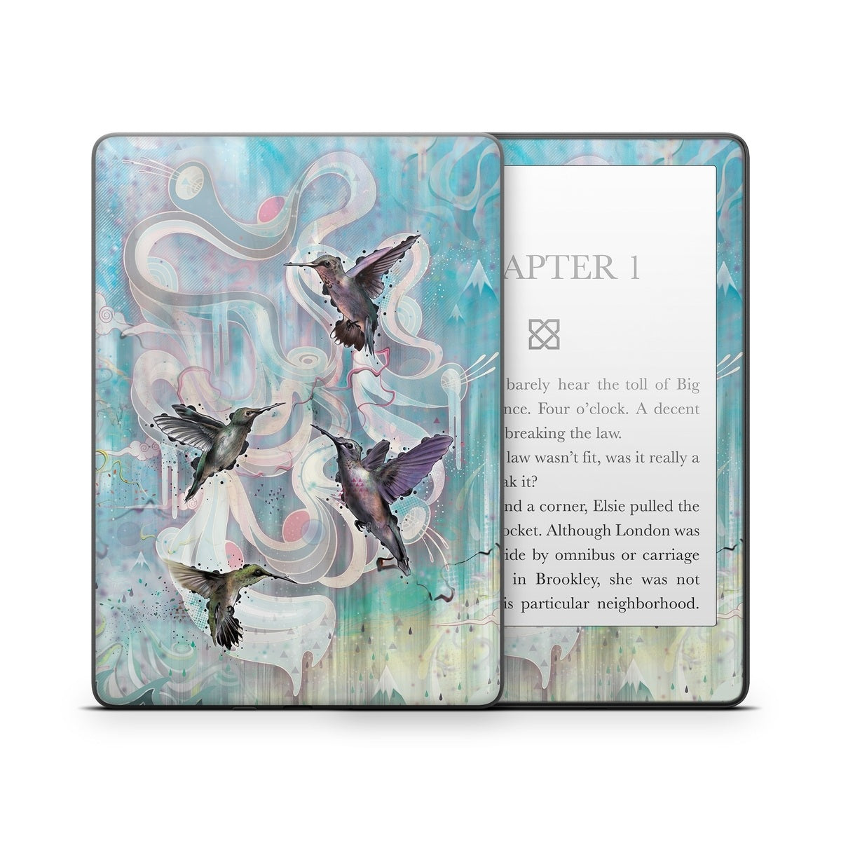 Hummingbirds - Amazon Kindle Skin