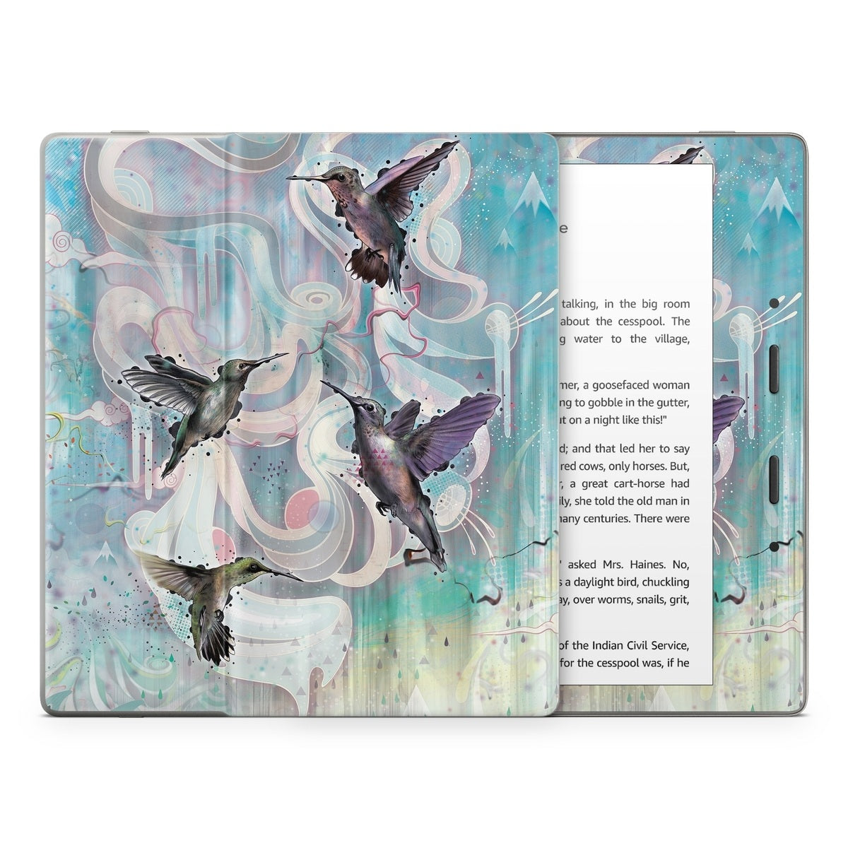 Hummingbirds - Amazon Kindle Skin