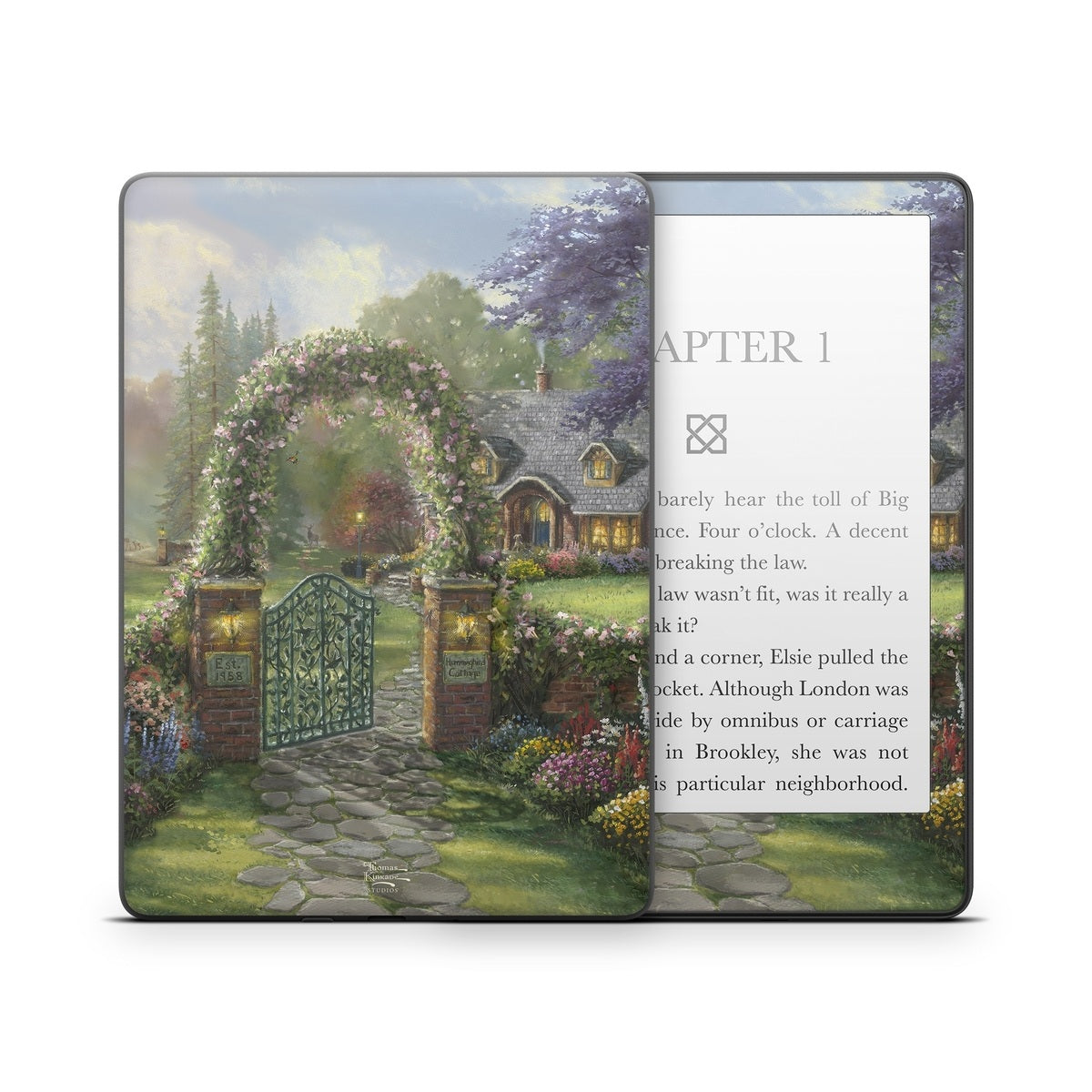 Hummingbird Cottage - Amazon Kindle Skin