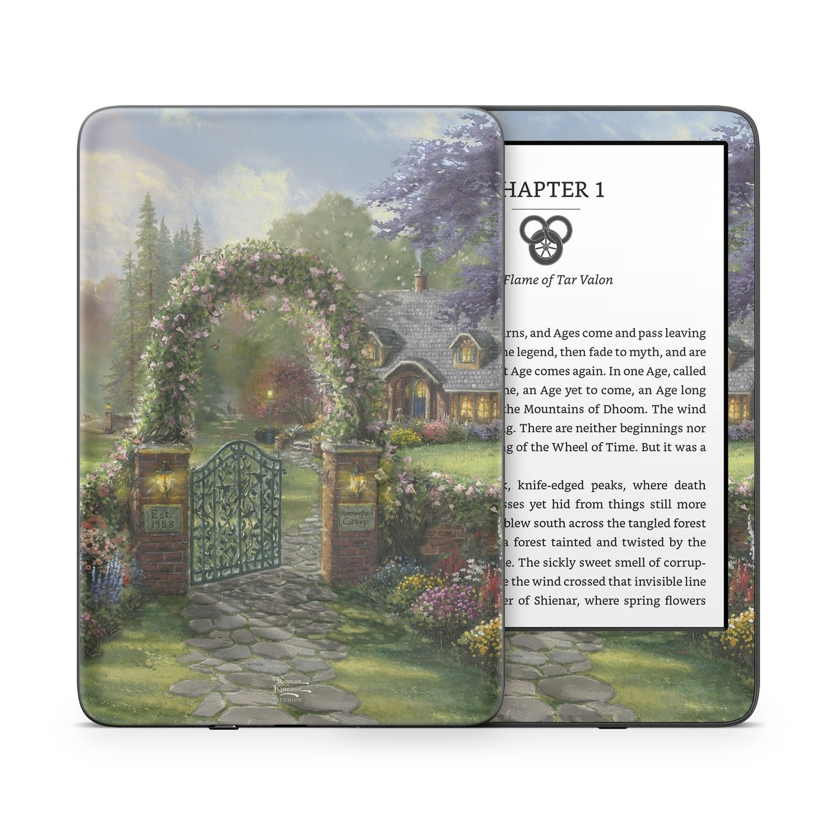 Hummingbird Cottage - Amazon Kindle Skin