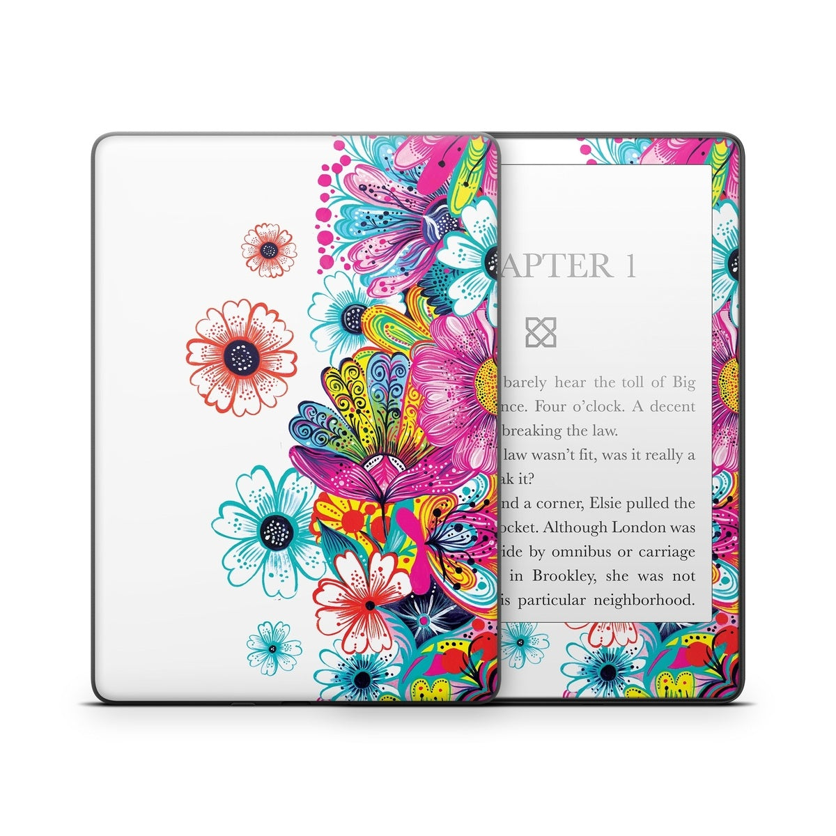 Intense Flowers - Amazon Kindle Skin