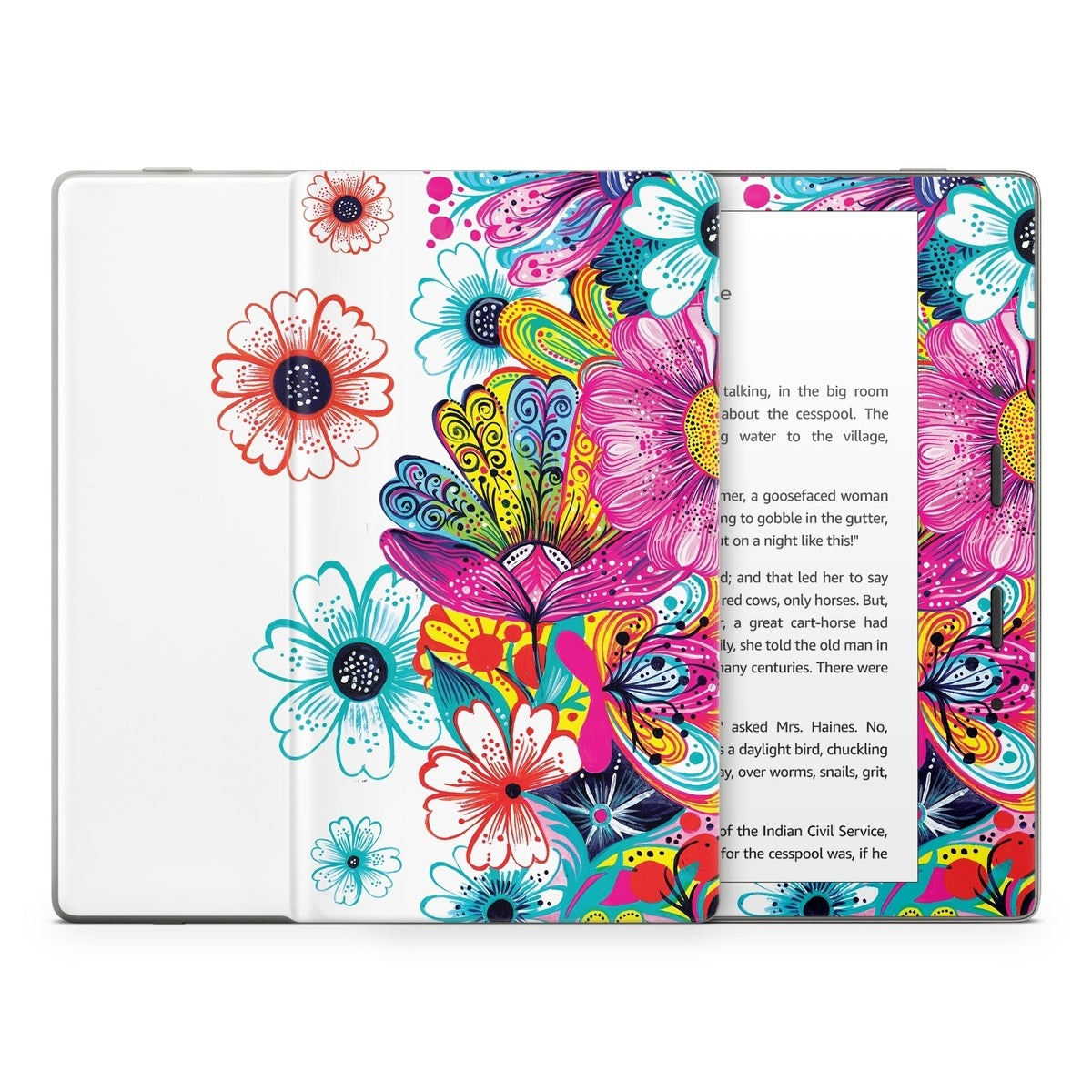 Intense Flowers - Amazon Kindle Skin