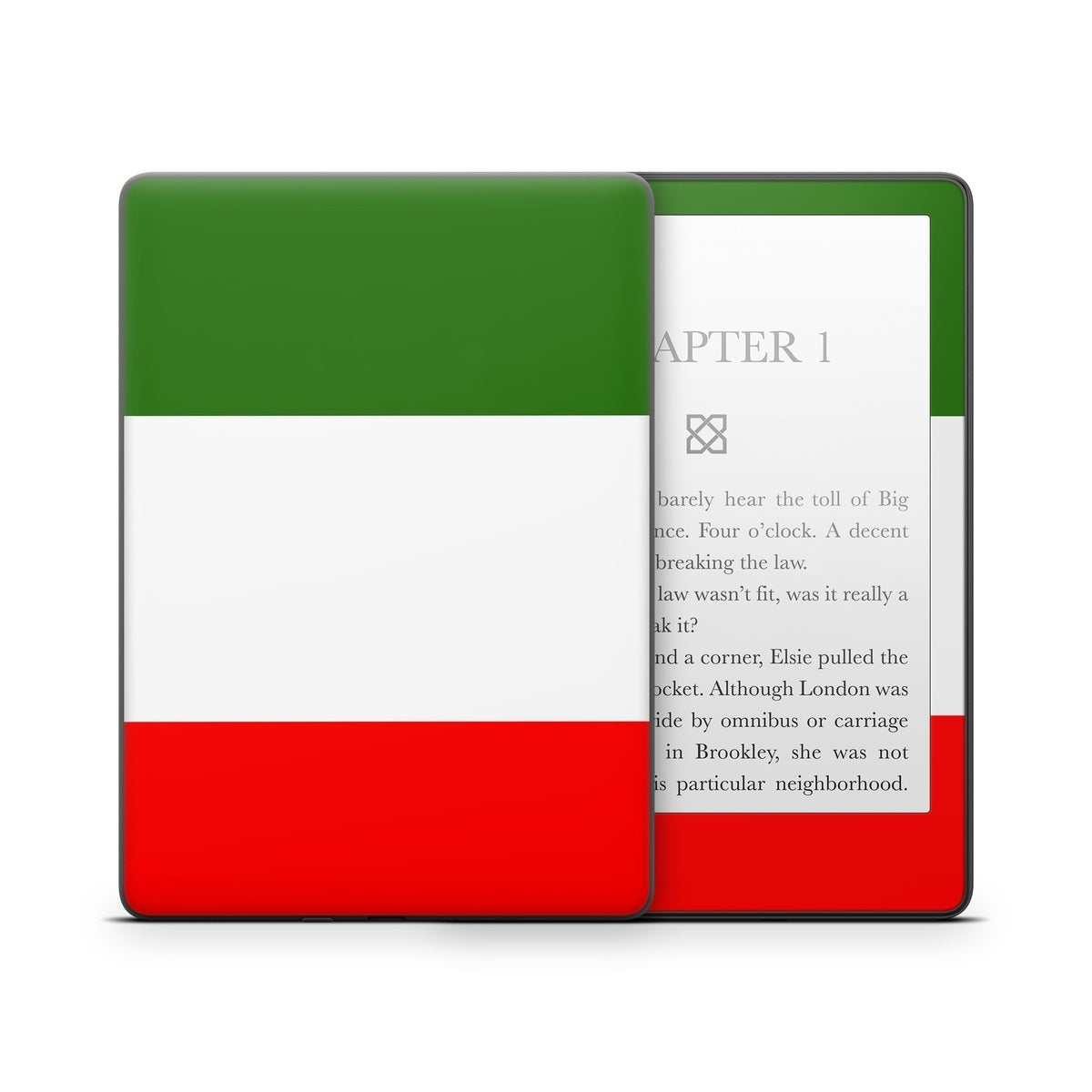 Italian Flag - Amazon Kindle Skin