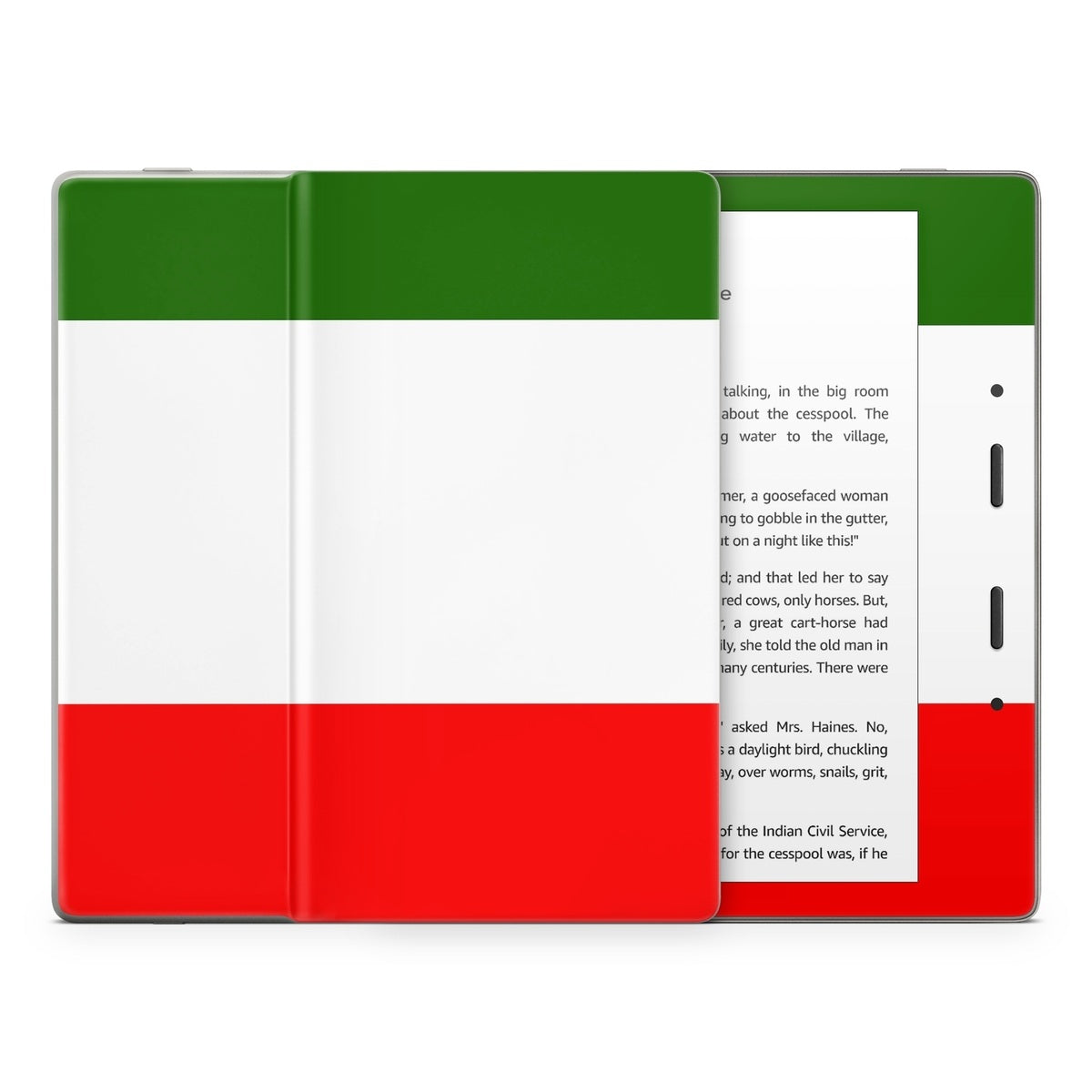 Italian Flag - Amazon Kindle Skin