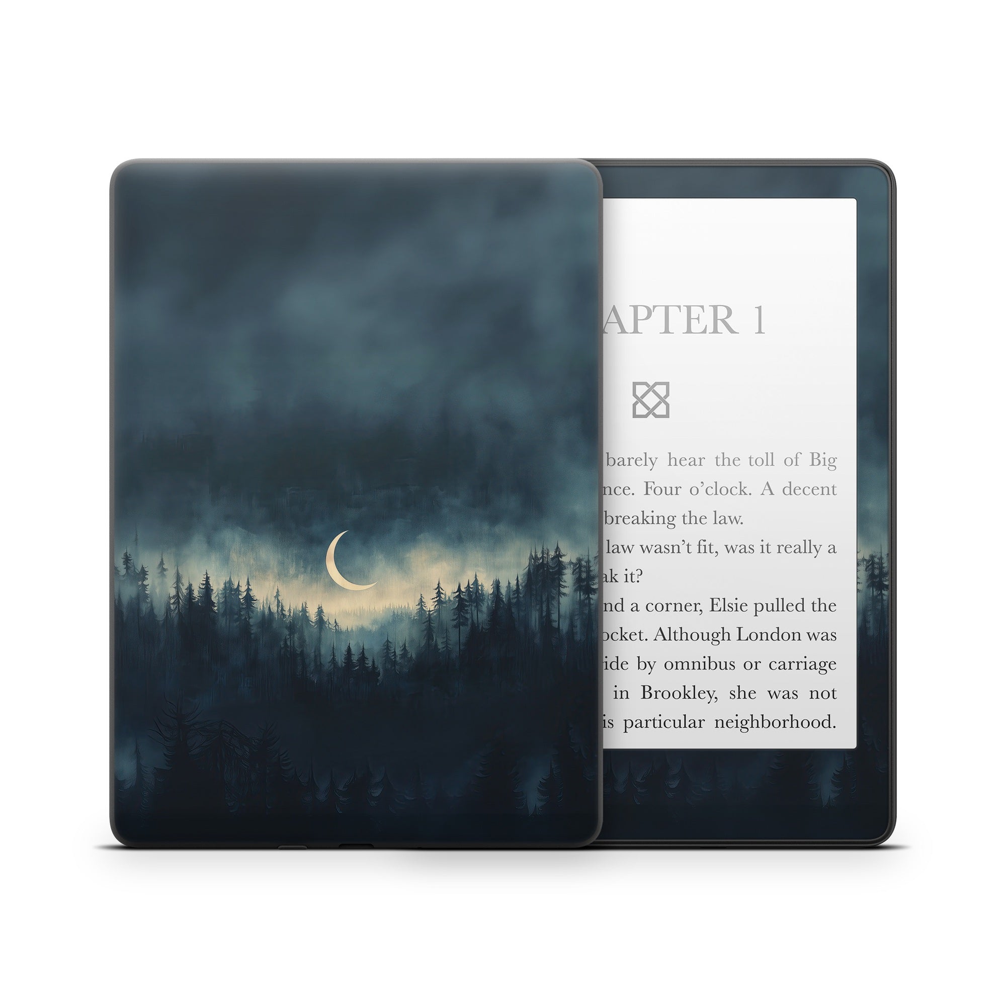 The Moon - Amazon Kindle Skin