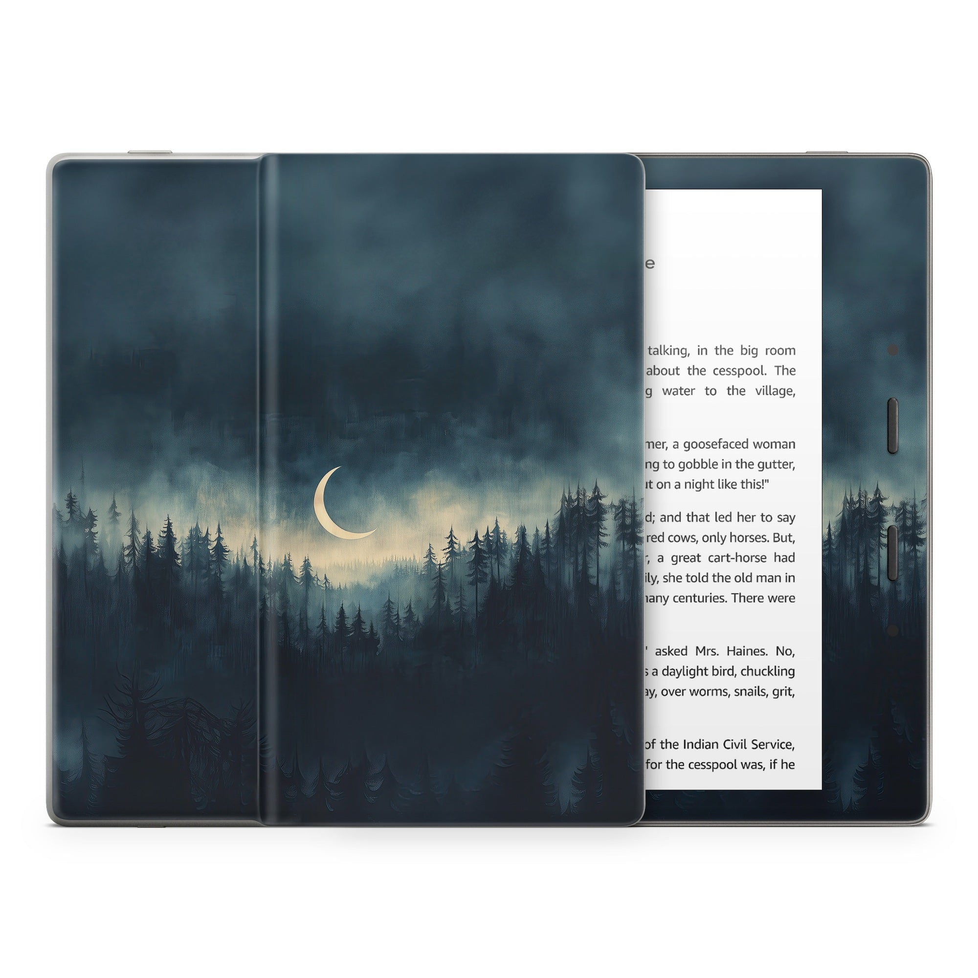 The Moon - Amazon Kindle Skin