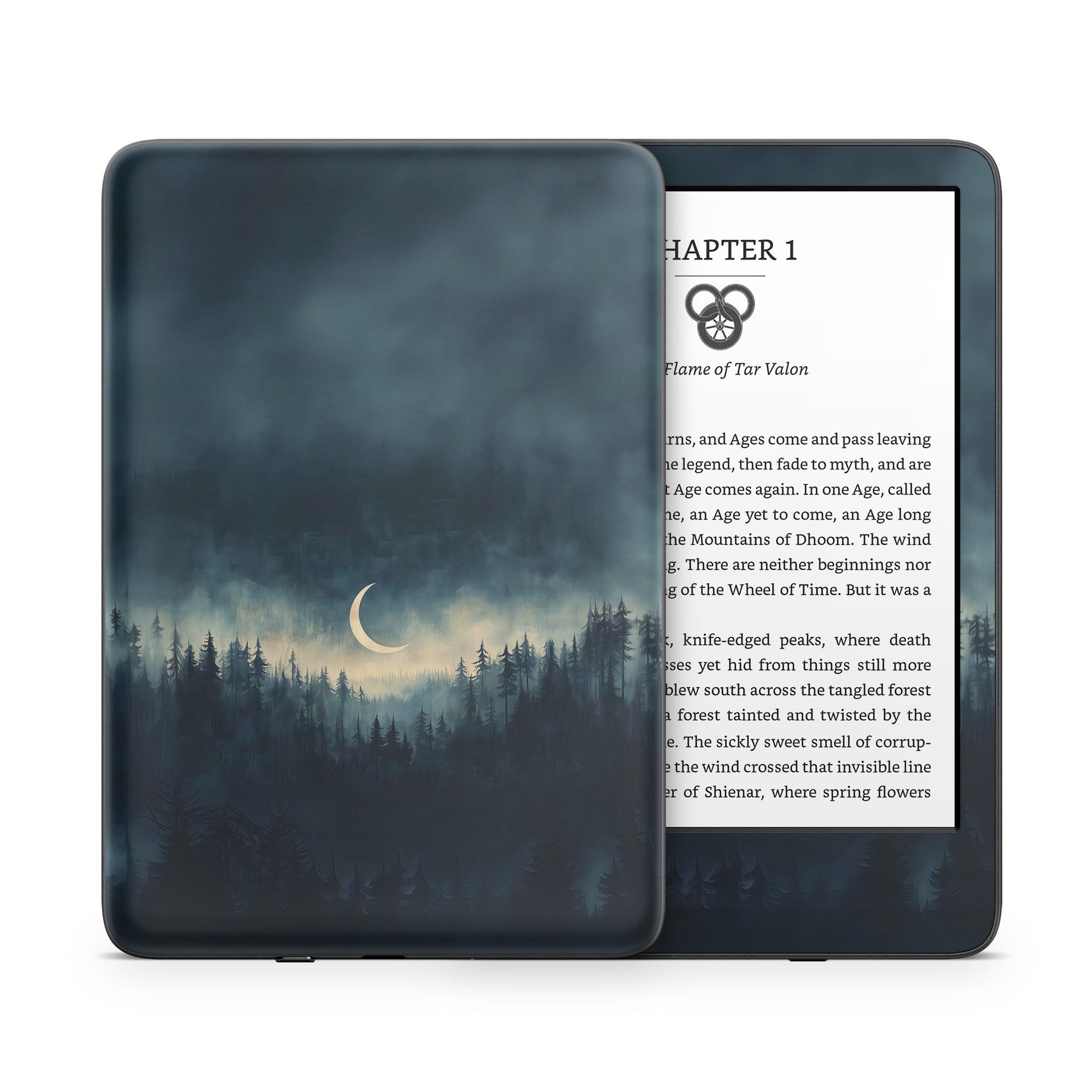 The Moon - Amazon Kindle Skin