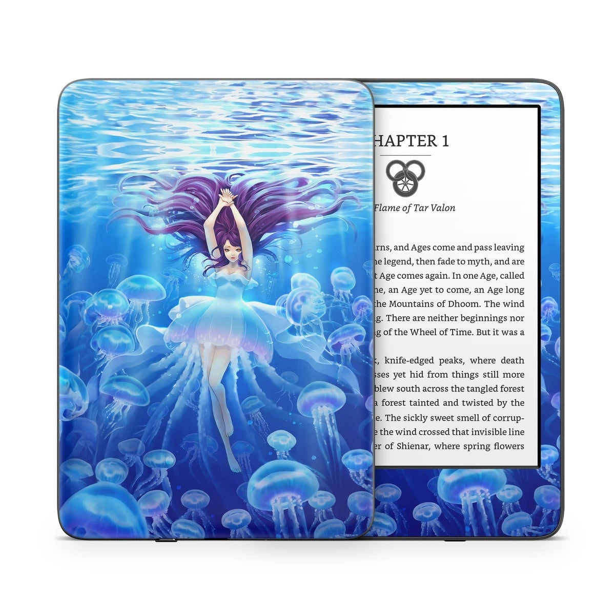 Jelly Girl - Amazon Kindle Skin