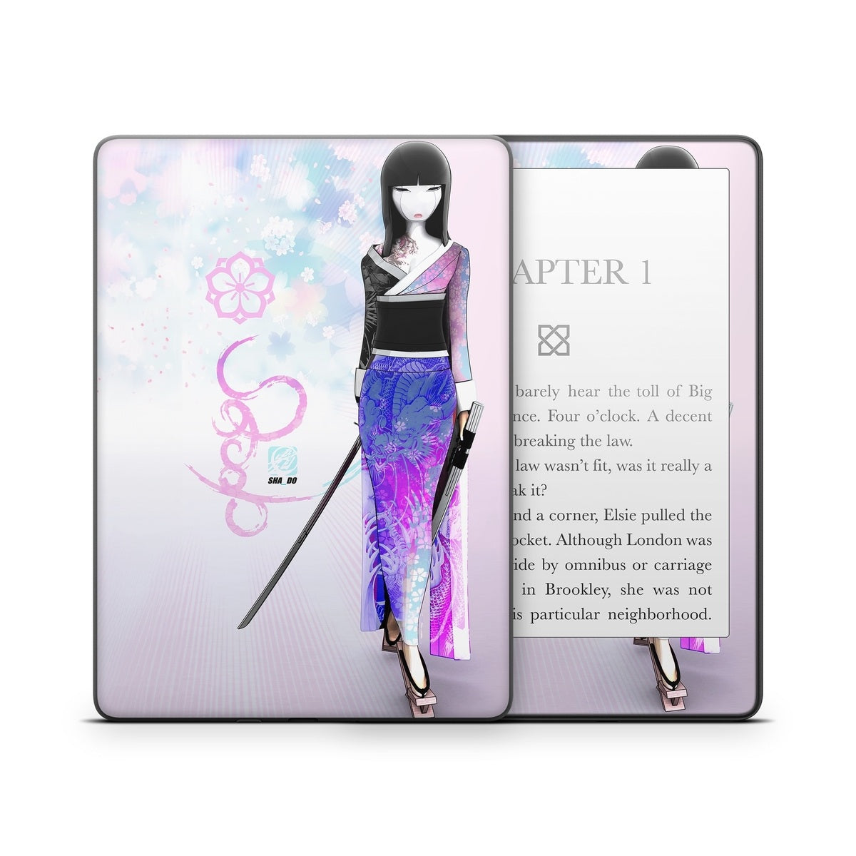 Kokeshi Haru - Amazon Kindle Skin