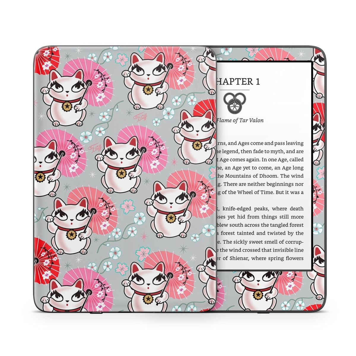 Kyoto Kitty - Amazon Kindle Skin