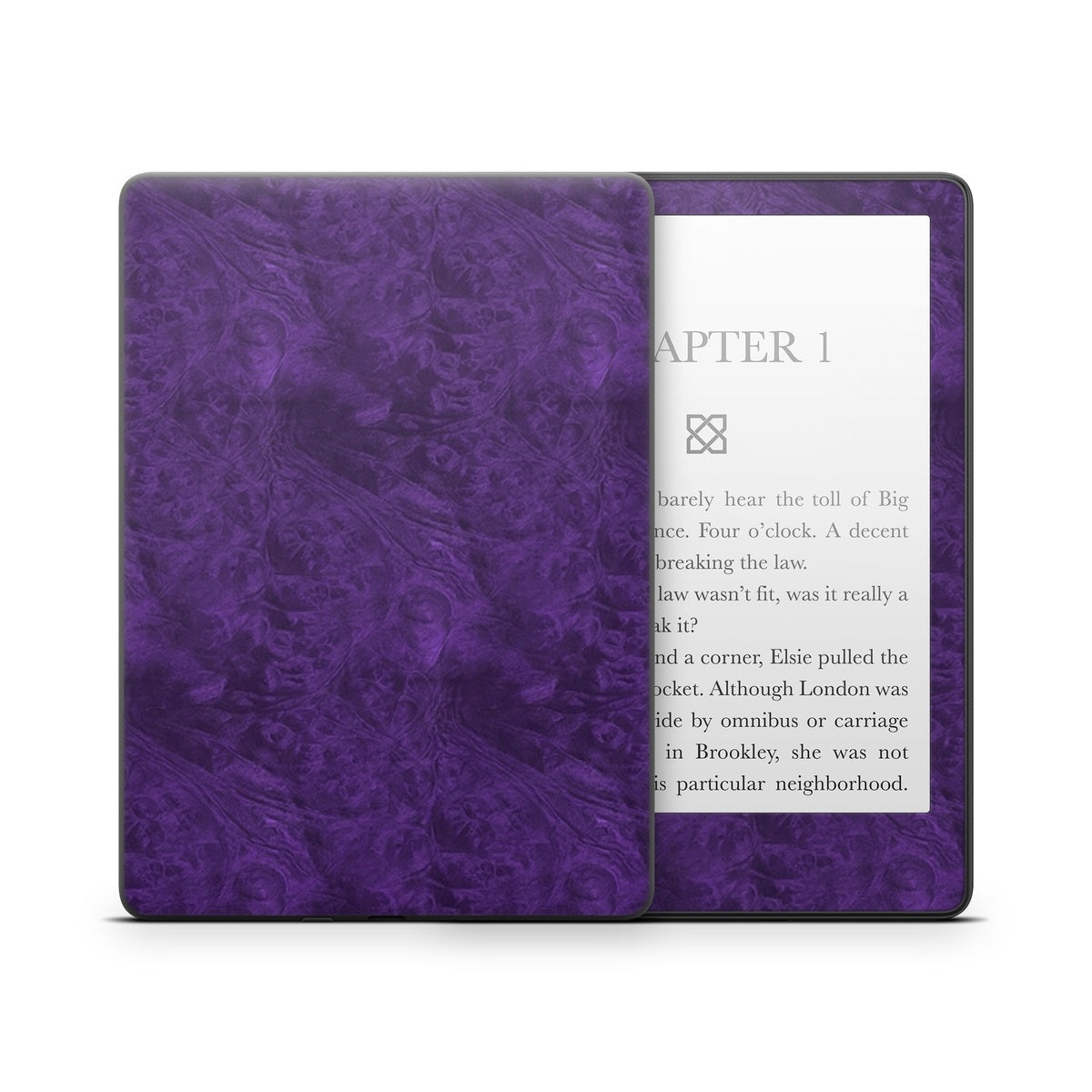 Purple Lacquer - Amazon Kindle Skin