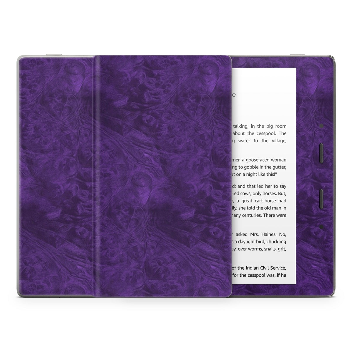 Purple Lacquer - Amazon Kindle Skin