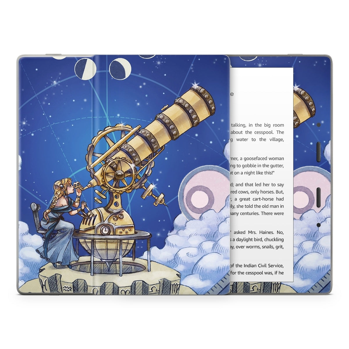 Lady Astrology - Amazon Kindle Skin