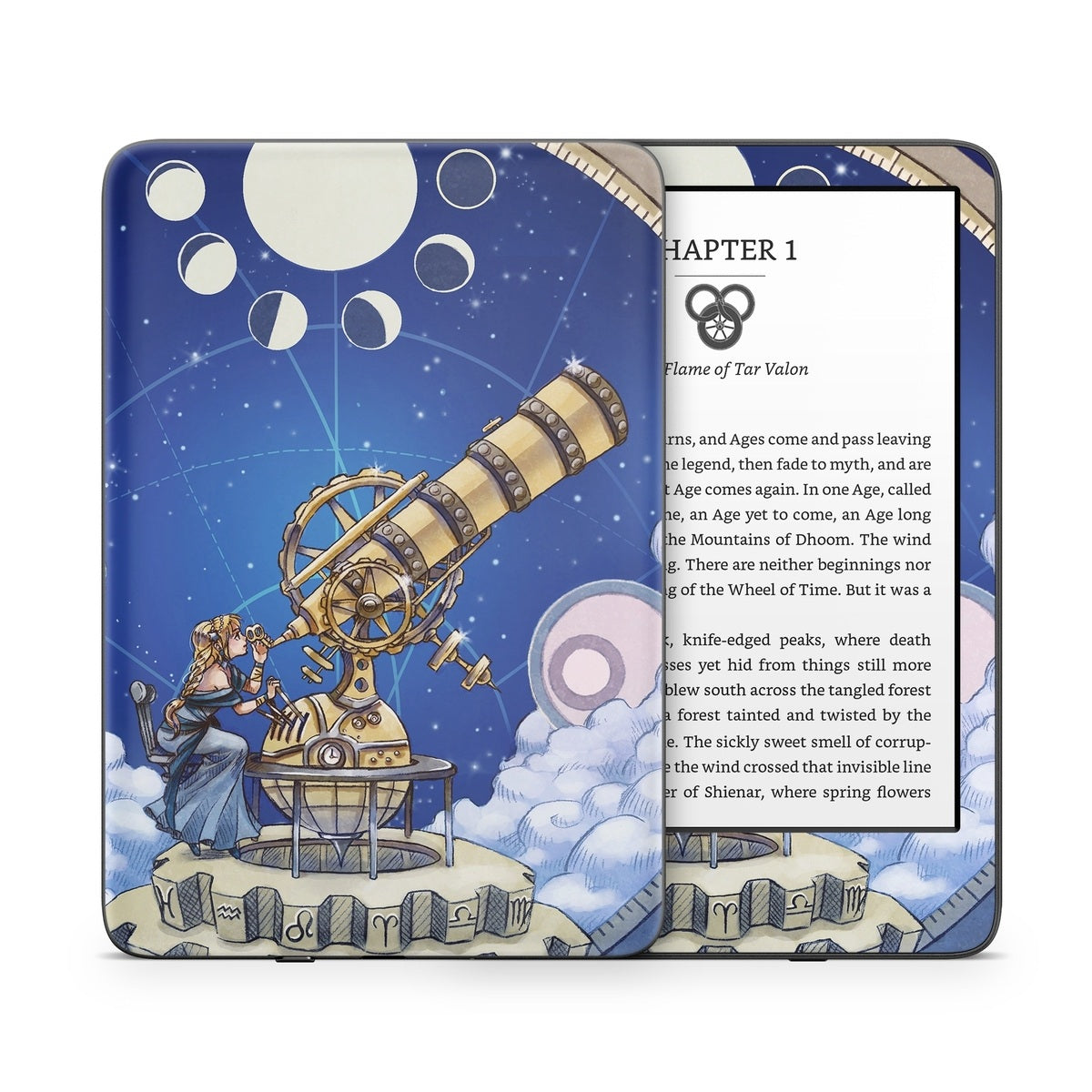 Lady Astrology - Amazon Kindle Skin