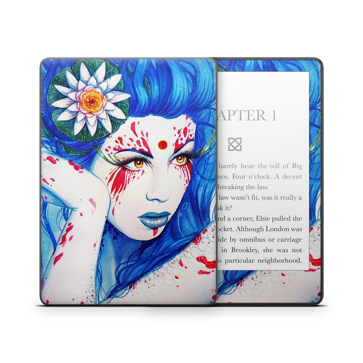 Lady Koi - Amazon Kindle Skin