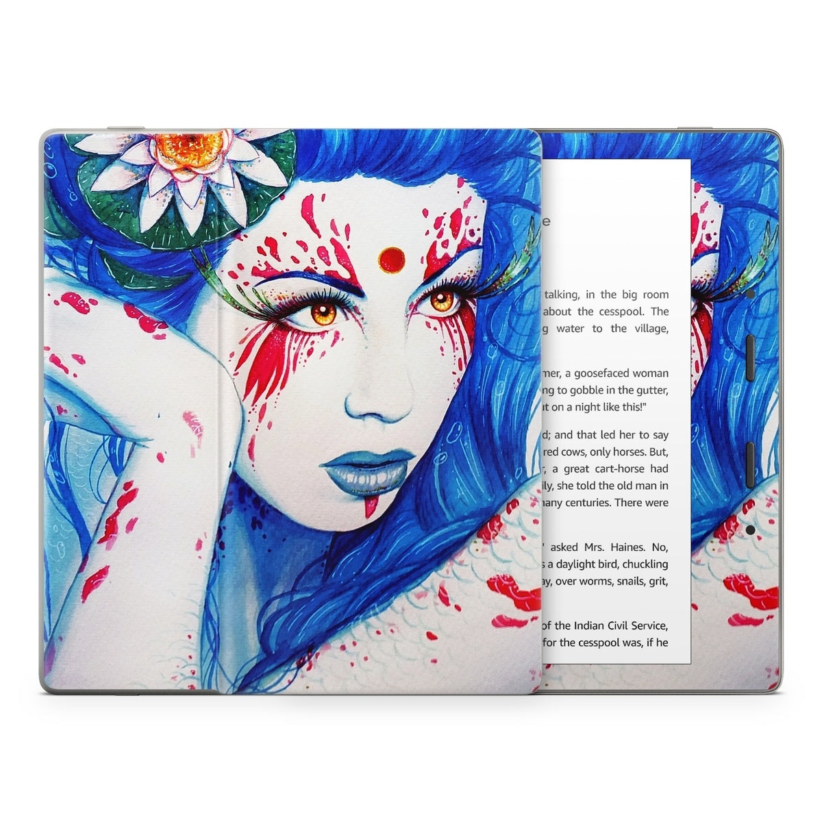 Lady Koi - Amazon Kindle Skin